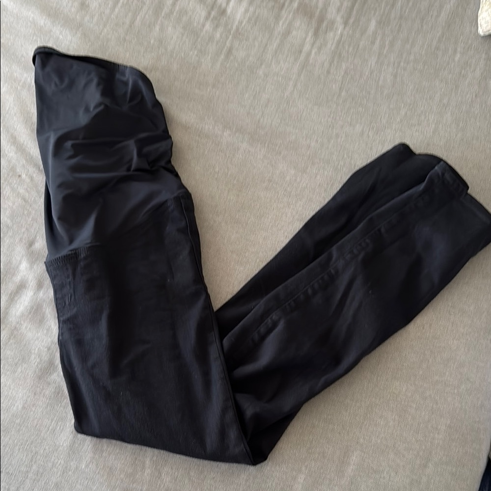 Black Madewell maternity jeans